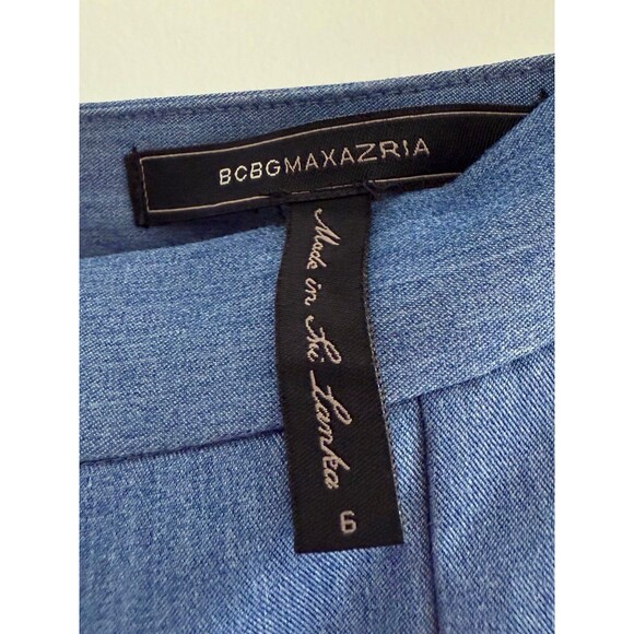 NEW Blue Cropped Dress Pants – Size 6 - BCBG MAXAZRIA - Picture 2 of 4